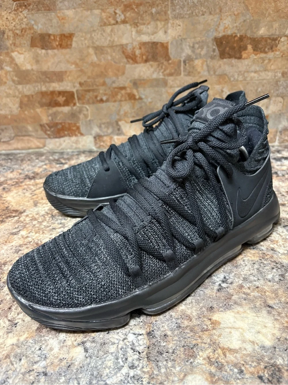 Nike KD 10 Triple Black Size 11